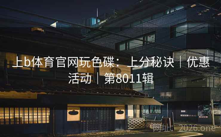 上b体育官网玩色碟：上分秘诀｜优惠活动｜第8011辑  第2张